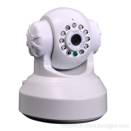 Embedded IR-cut Filter, P2P, Wireless, CCTV CMOS IP Camera with MJPEG, 0.3M